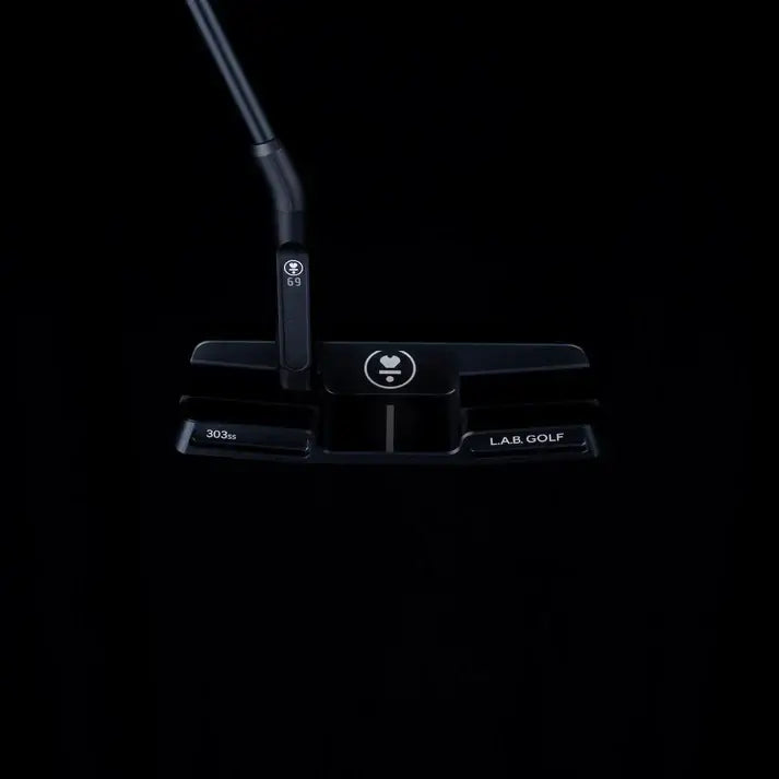 L.A.B. Golf Link.2.1 Standard Putter displayed against a dark background, showcasing its sleek design.