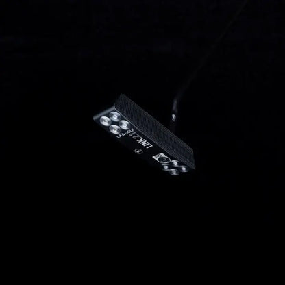 L.A.B. Golf Link.2.1 Standard Putter viewed from above with a sleek black finish.