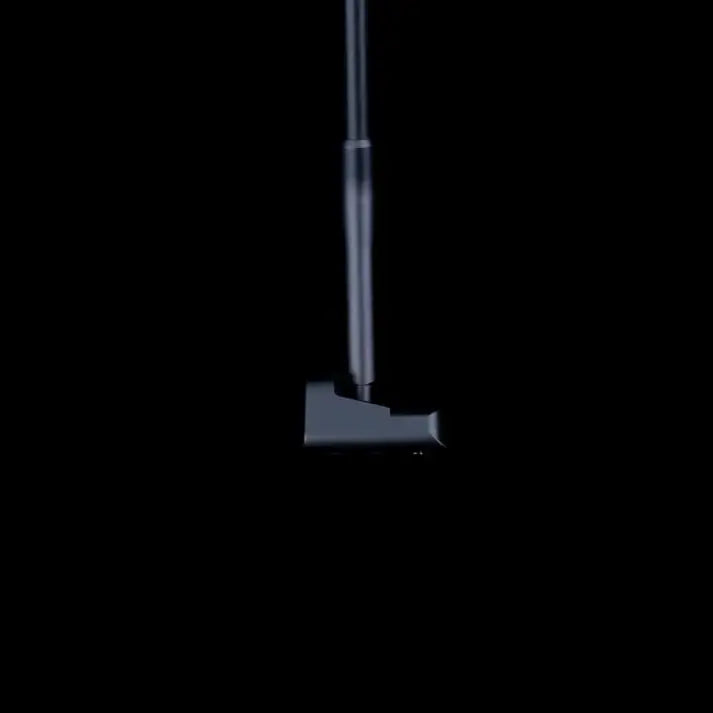 L.A.B. Golf Link.2.2 Standard Putter against a black background, highlighting its sleek design.