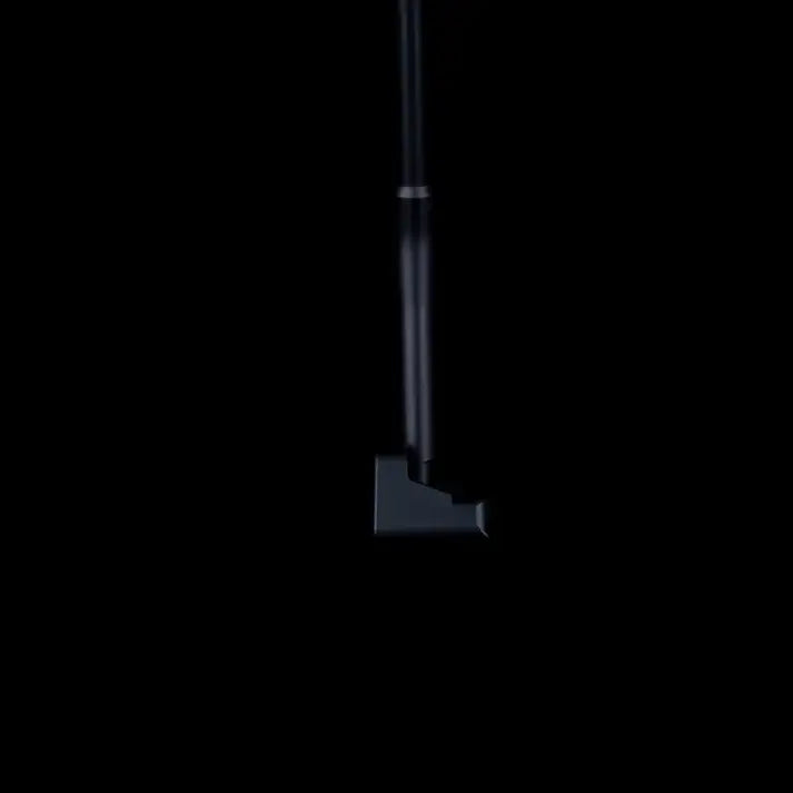 L.A.B. Golf Link.2.1 Standard Putter showcasing its sleek design against a black background.