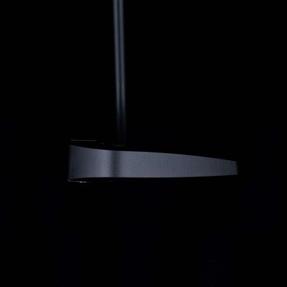 L.A.B. Golf VZN.1i Standard Putter close-up view showcasing the sleek head design on a black background.