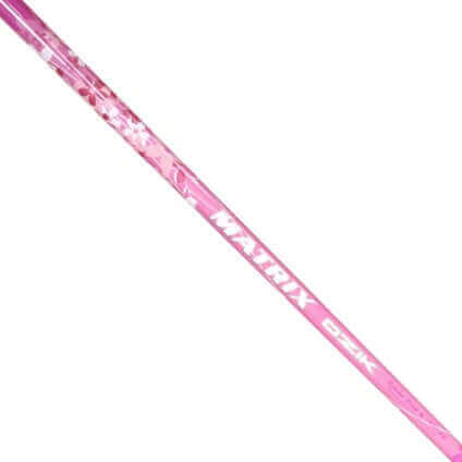 MATRIX DRESS Series Wood Shaft in pink color design, ideal for women and youth players seeking premium performance.