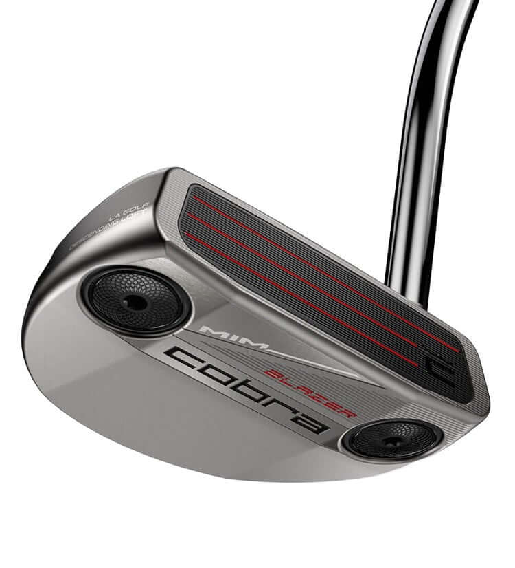MIM Putter - Blazer with traditional half-moon mallet design and modern stability features.