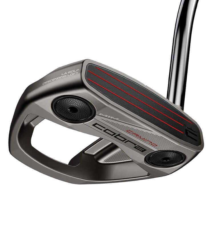 MIM Putter - Camino, a compact hollow mallet designed for stability and precision in golf.