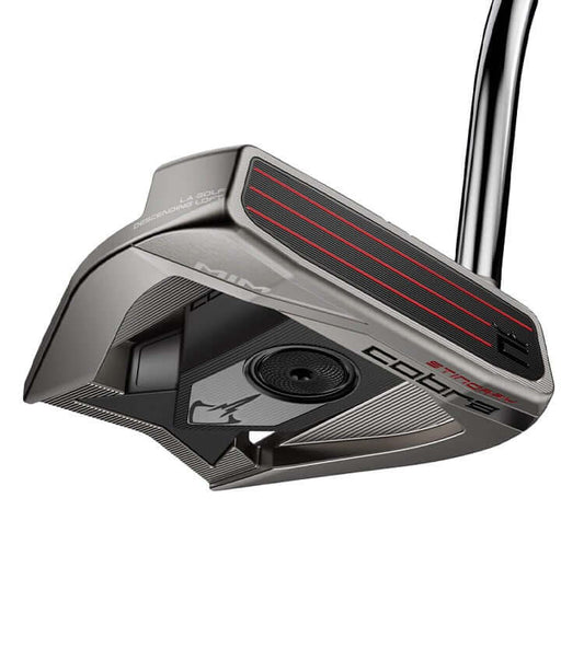 MIM Putter - Stingray featuring a rounded mallet design with a Pebax insert for enhanced feel and stability.