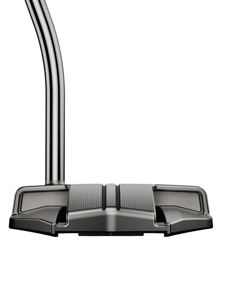 MIM Putter - Stingray close-up view showcasing its rounded mallet design and Pebax insert for optimal feel.