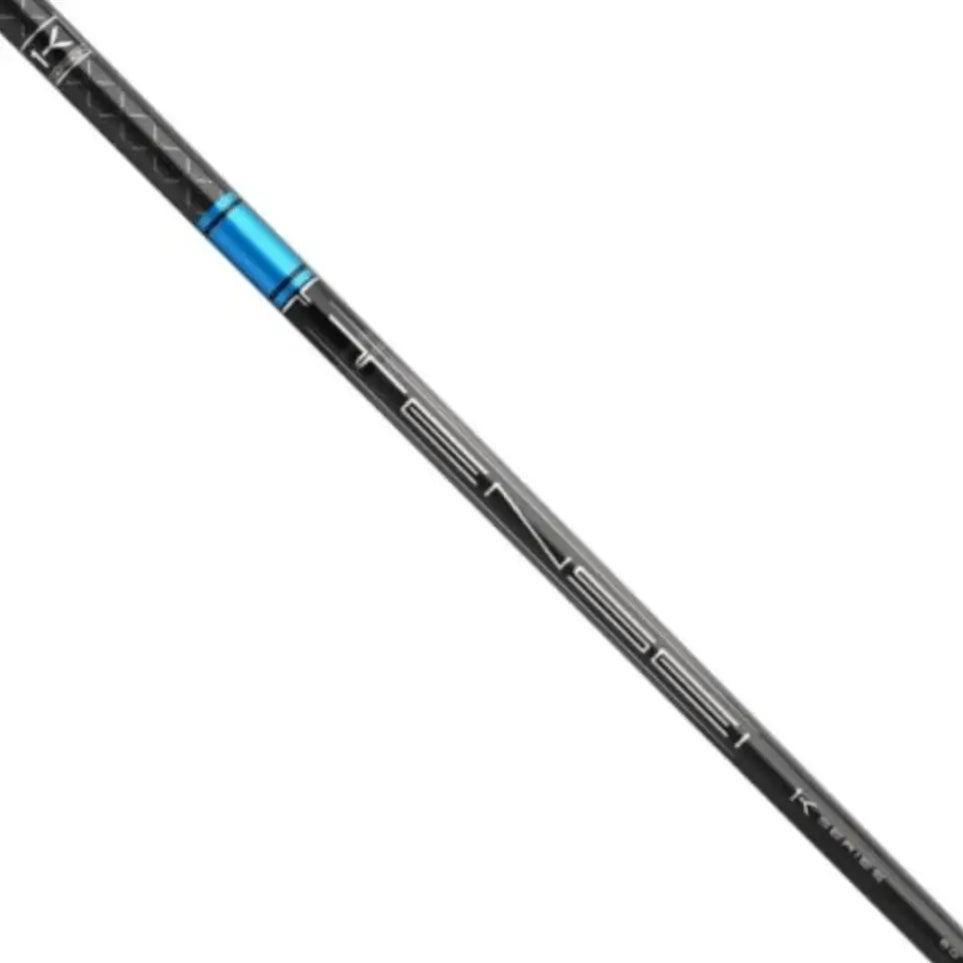 Mitsubishi TENSEI 1K Pro Blue wood shaft with blue accent and carbon construction for custom golf performance.