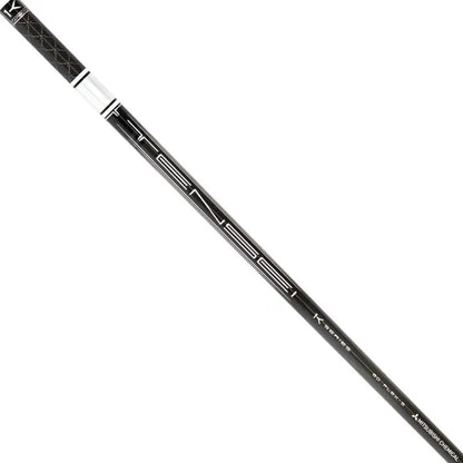 Mitsubishi TENSEI 1K Pro White Wood Shaft with free adapter and grip, designed for low launch and low spin performance.