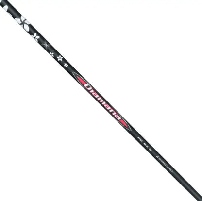 Mitsubishi Diamana RB Redboard wood shaft 2025 with signature branding and floral design.