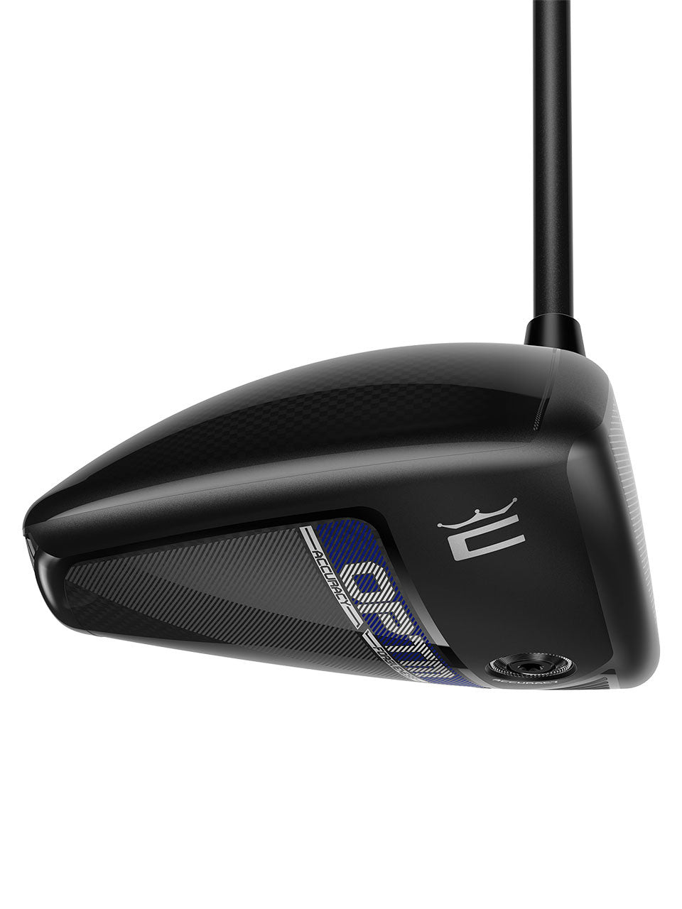 Close-up view of the OPTM X Driver showcasing its modern design and engineered features for enhanced performance.