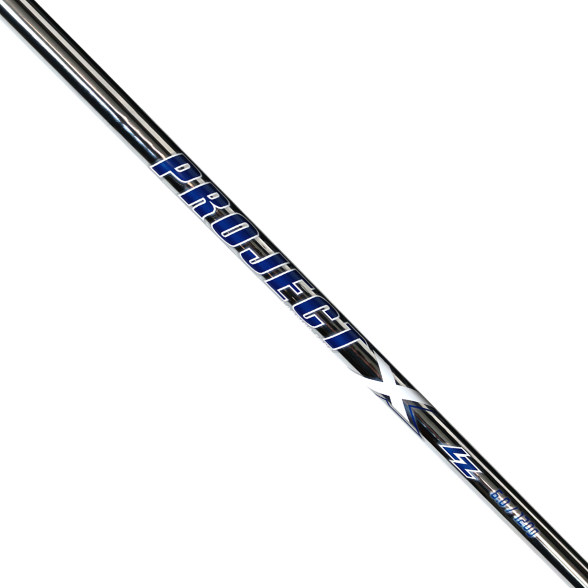 Project X Steel LZ Iron Shaft .355 with chrome finish, designed for maximum performance and smooth feel.
