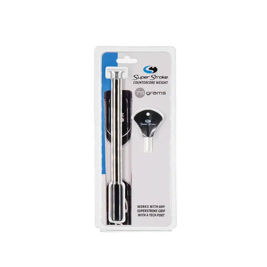 SuperStroke CounterCore Putter Weight 75g kit with wrench for improved putting performance.