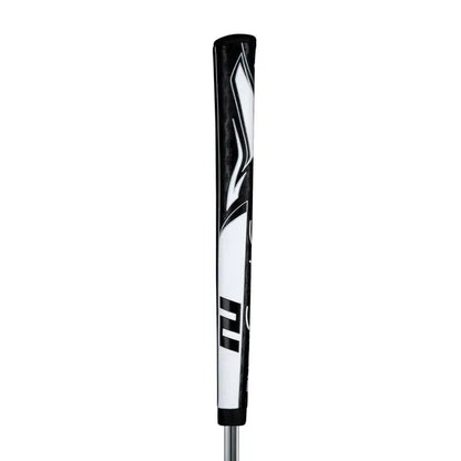 Close-up of SuperStroke Zenergy 1.0PT putter grip showcasing its classic pistol-style design.