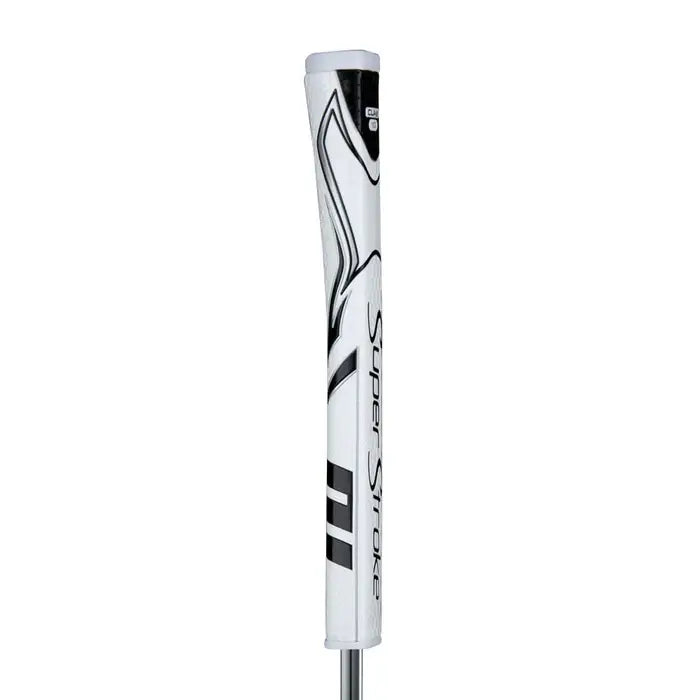 SuperStroke Zenergy Claw Putter Grip in white, designed for enhanced control and precision in putting.