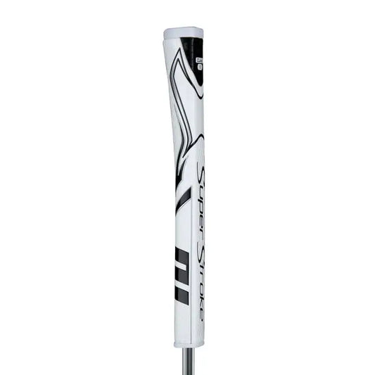 SuperStroke Zenergy Claw Putter Grip in white, designed for enhanced control and precision in putting.