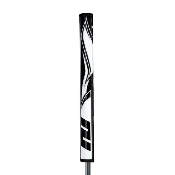 SuperStroke Zenergy Flatso putter grip showcasing a unique pentagonal design and textured surface for enhanced feel.