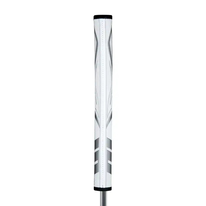 SuperStroke Zenergy Pistol putter grip with modern design and No Taper Technology for enhanced grip and consistency.