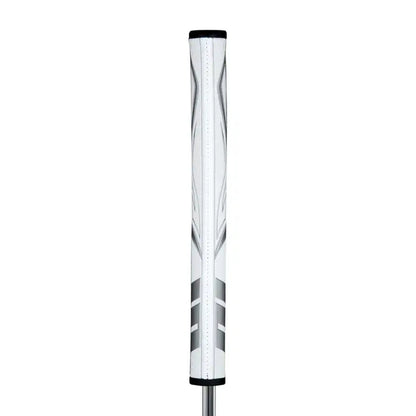SuperStroke Zenergy Pistol putter grip with modern design and No Taper Technology for enhanced grip and consistency.