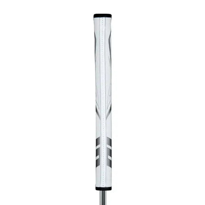 SuperStroke Zenergy Pistol Putter Grip featuring No Taper Technology for consistent stroke and upper hand positioning.