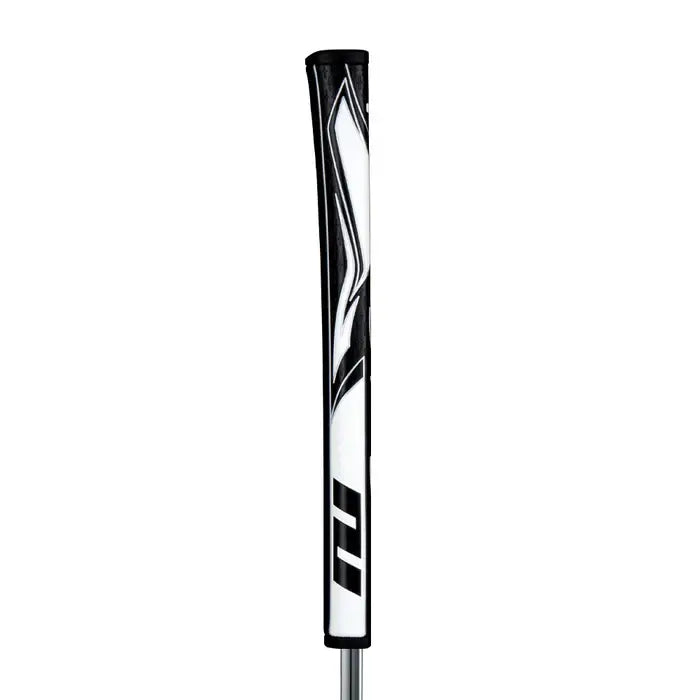 SuperStroke Zenergy pistol putter grip with modern design for improved consistency and grip pressure.
