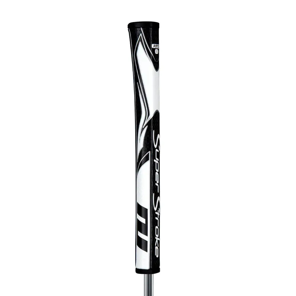 SuperStroke Zenergy Pistol putter grip with modern design for better upper hand position and grip consistency.