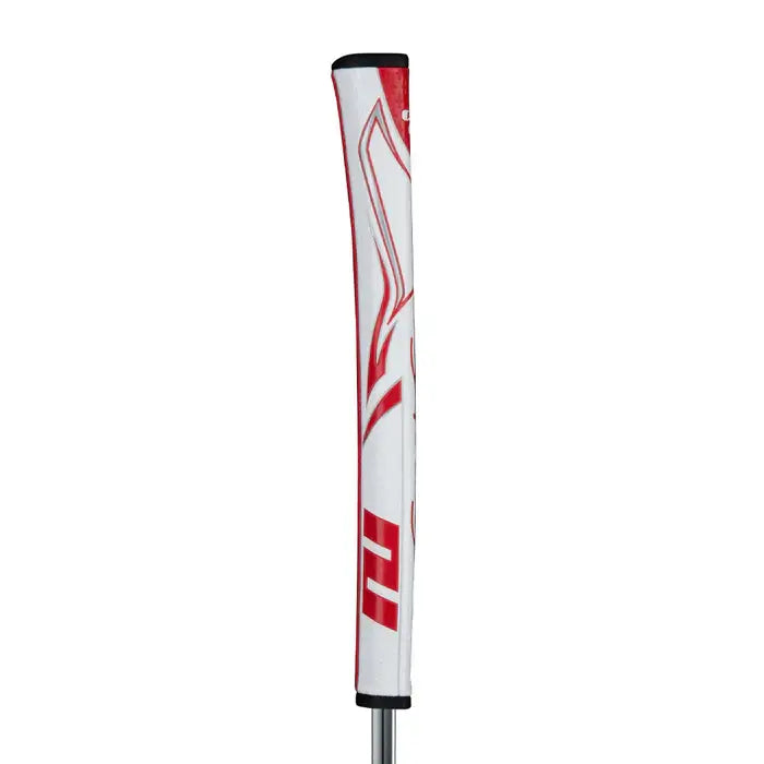 SuperStroke Zenergy Pistol Putter Grip featuring No Taper Technology for enhanced grip and stroke consistency.
