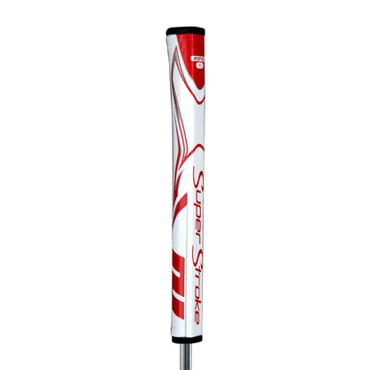 SuperStroke Zenergy Pistol putter grip with modern design and no taper technology for improved stroke consistency.