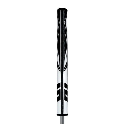 SuperStroke Zenergy Tour 1.0 putter grip in black and white, designed for consistency and comfort in your putting stroke.