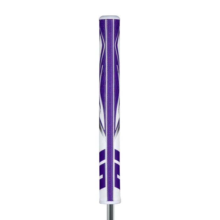 SuperStroke Zenergy Tour 2.0 putter grip in purple, designed for superior control and consistency in your golf stroke.