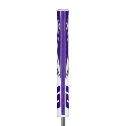 SuperStroke Zenergy Tour 2.0 putter grip in purple, designed for superior control and consistency in your golf stroke.
