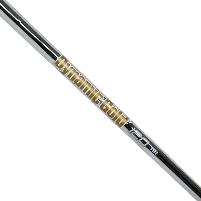 True Temper Dynamic Gold 120 Iron Shaft .355 showcasing lightweight steel design for improved accuracy.