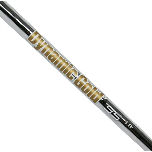 Close-up of True Temper Dynamic Gold 95 Iron Shaft .355, showcasing the lightweight design and smooth finish.