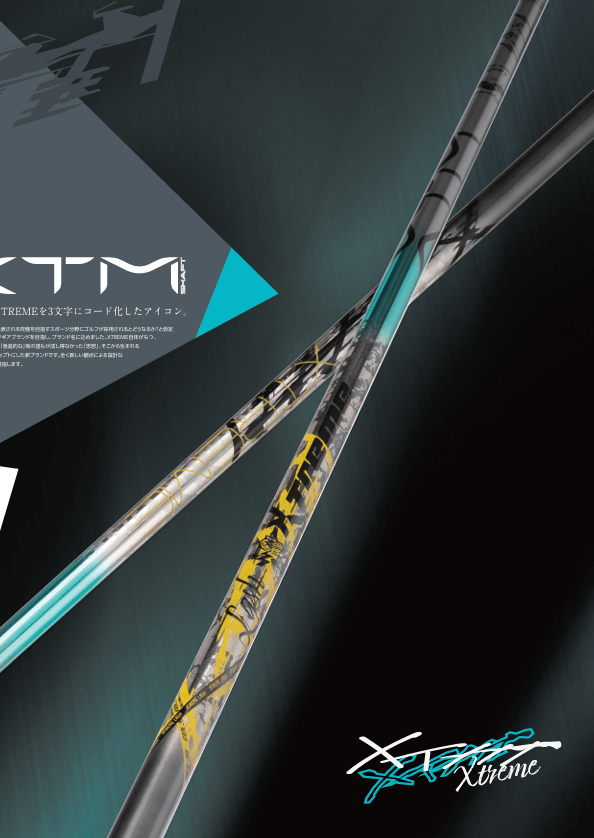 XTM LASH Shaft showcasing innovative design for ultimate distance and performance in golf.