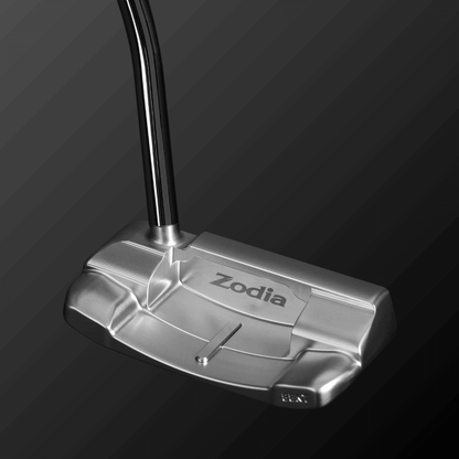 Zodia DALE-MINI BENT Putter with square head and low center of gravity for improved stroke performance.