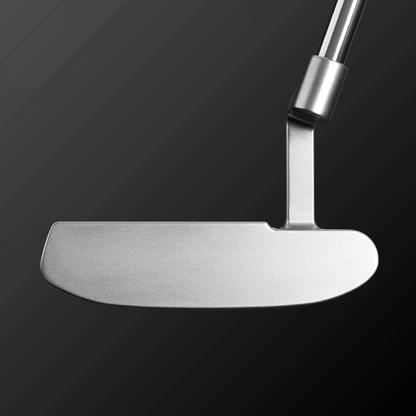 Zodia DALE-MINI CRANK putter showcasing its square design and crank neck for enhanced stroke stability.