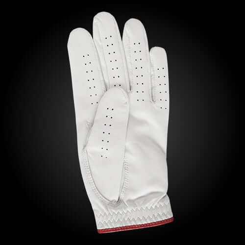 Zodia Original Gloves made of soft sheepskin in white, offering excellent grip and moisture protection for enhanced performance.