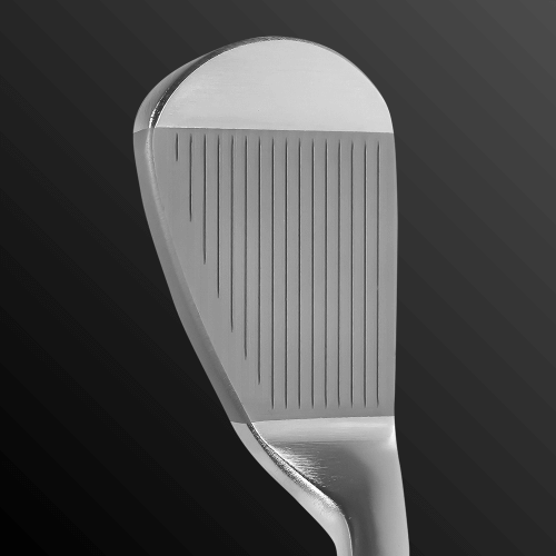 Zodia V3.0 Wedge (Left Hand) showing precision grooves for improved spin performance.