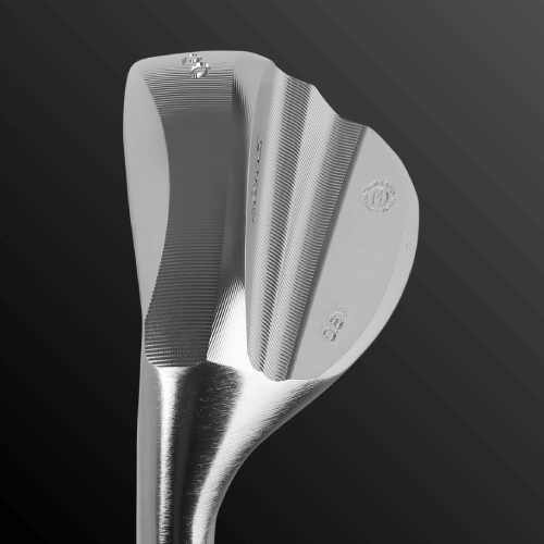Zodia V3.0 Wedge (Left Hand) showcasing finely uneven score lines for improved spin performance.