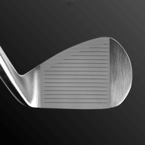 Zodia V3.0 Wedge (Left Hand) close-up showing score lines for enhanced spin performance.
