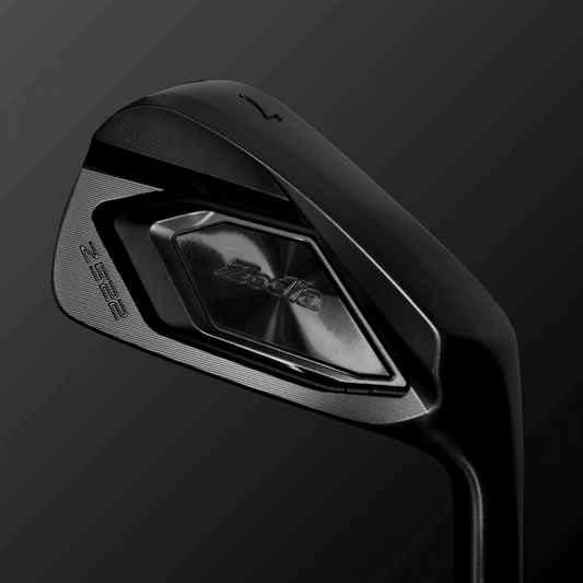 Zodia Z522 Iron Set featuring low center of gravity and pocket cavity design for enhanced performance and comfort.