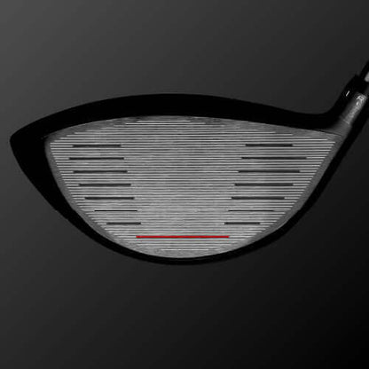 Zodia Z935 golf club face showing grooves for improved ball control and distance.